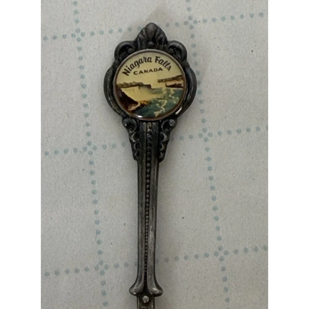 Niagara Falls‎ Canada Souvenir Spoon Perfection Plate Silverplated Collectible